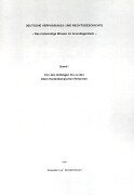 Deutsche Verfassungs- und Rechtsgeschichte: Band I Law
