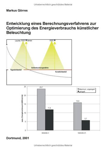 Entwicklung eines Berechnungsverfahrens zur Optimierung des Energieverbrauchs künstlicher Beleuchtun book