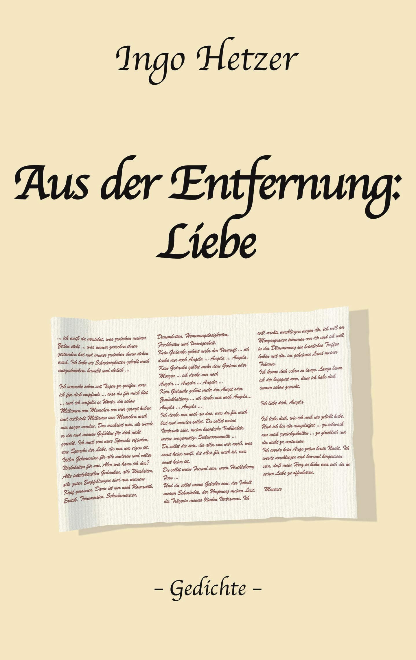 Aus der Enfernung: Liebe Poetry