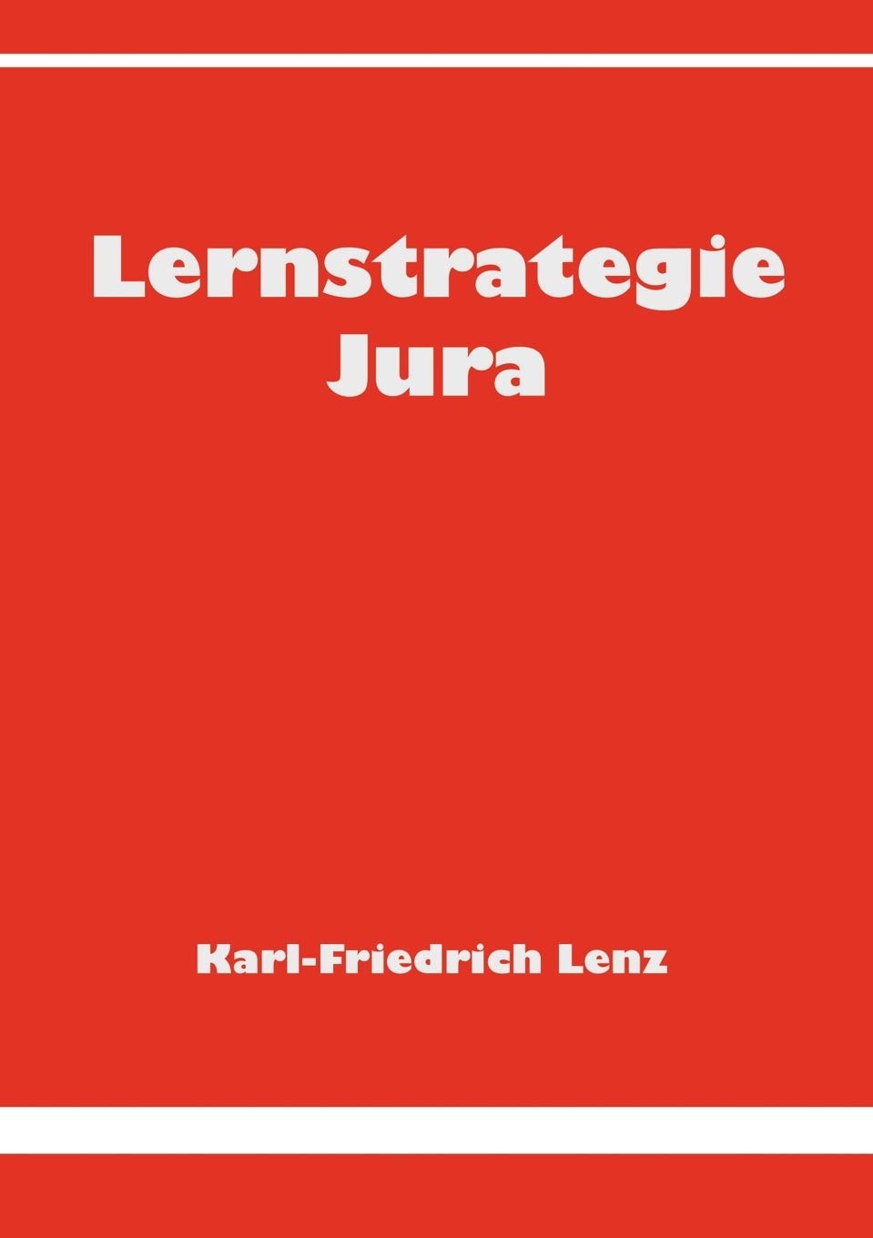 Lernstrategie Jura book