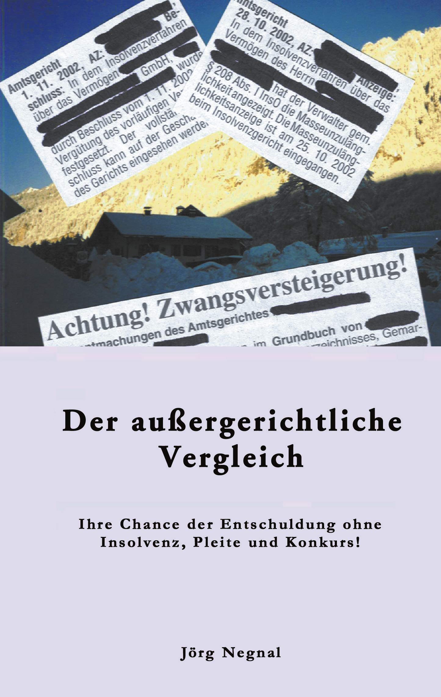 Der aussergerichtliche Vergleich: Ihre Chance der Entschuldung ohne Insolvenz, Pleite und Konkurs book