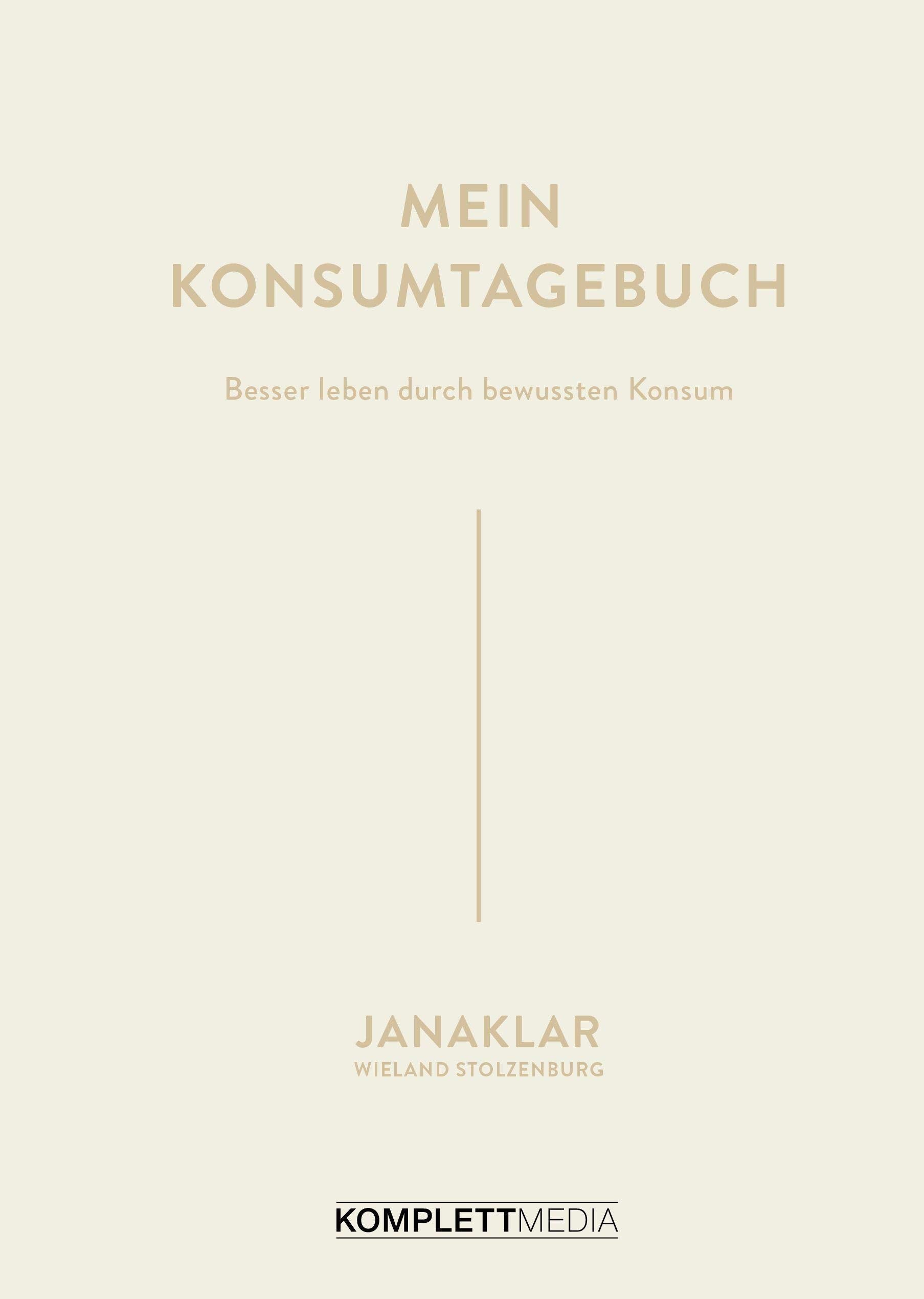 Product Image: Mein Konsumtagebuch