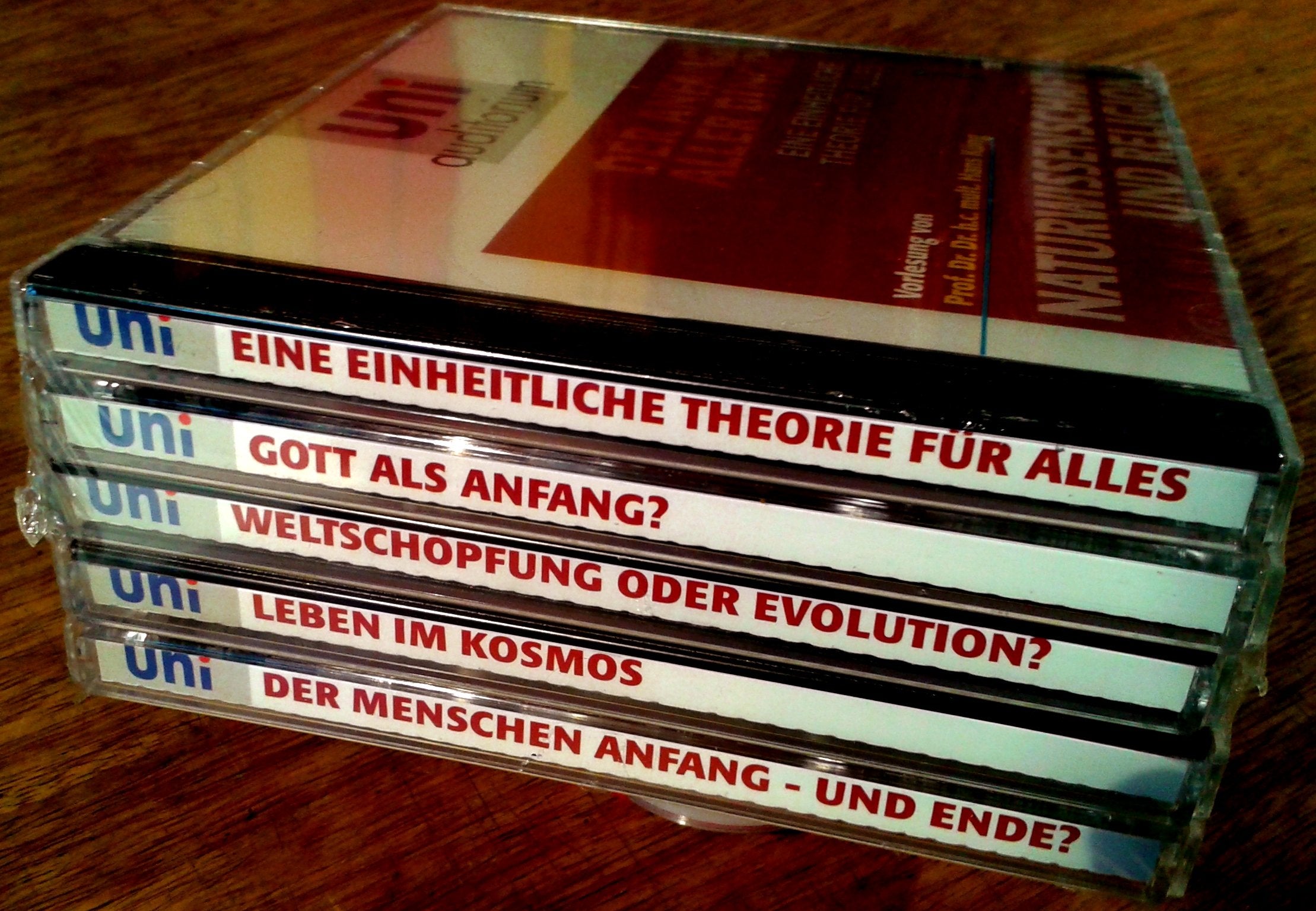Der Anfang aller Dinge. Paket: Fachbereich Naturwissenschaft und Religion (uni auditorium - Audio) Leisure, Home & Garden