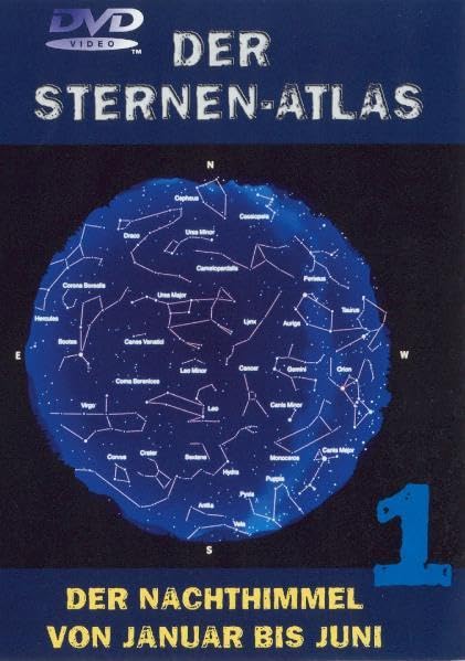 Der Sternen-Atlas. Paket: Der Nachthimmel von Januar bis Juni Films