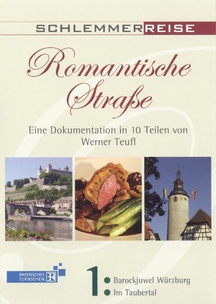 Schlemmerreise Romantische Straße, DVD-Videos, Nr.1 : Barockjuwel Würzburg & Im Taubertal, 1 DVD Movies