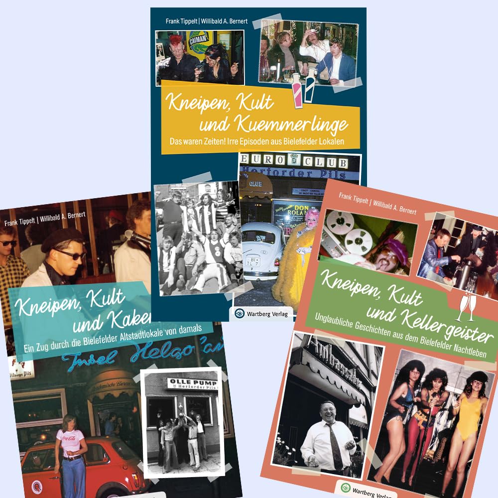 Bundle: Bielefeld - Kneipengeschichte (3 Bände): Komplettabnahme der Bände 1, 2 & 3 zum Serienpreis (Kneipengeschichten) Essays & Short Stories