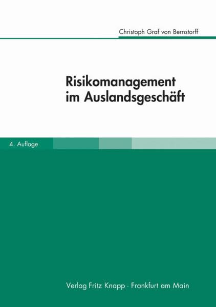 Risikomanagement im Auslandsgeschäft Law