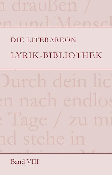 Die Literareon Lyrik-Bibliothek Poetry