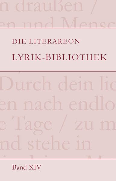 Die Literareon Lyrik-Bibliothek – Band 14 Poetry