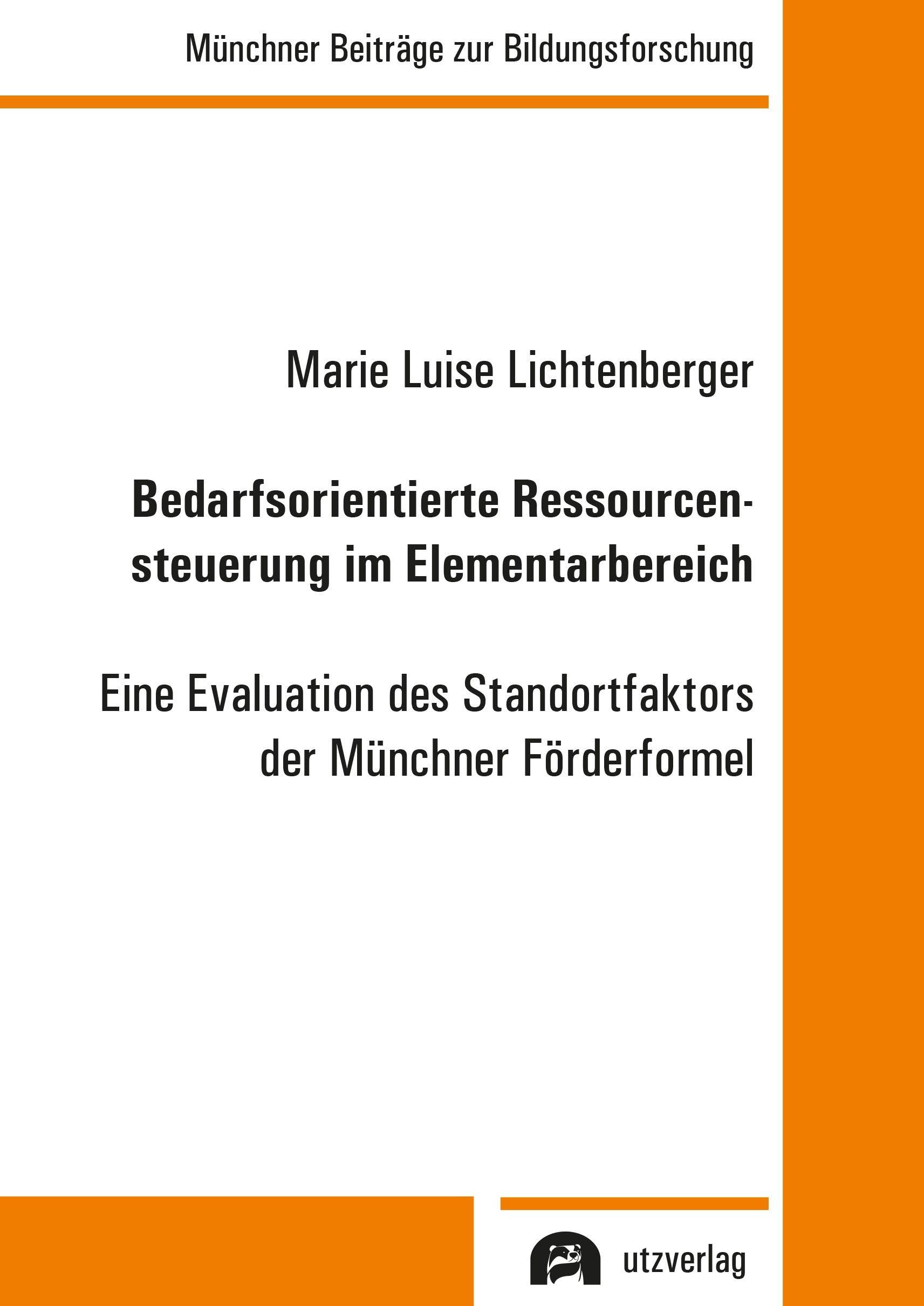 Bedarfsorientierte Ressourcensteuerung im Elementarbereich Law