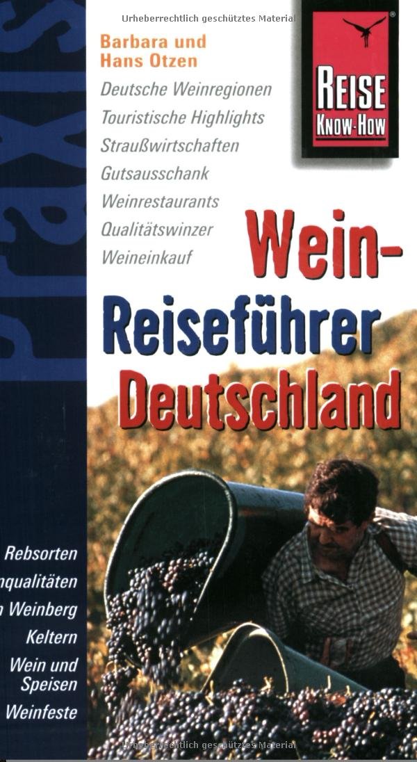 Wein-Reiseführer Deutschland. book