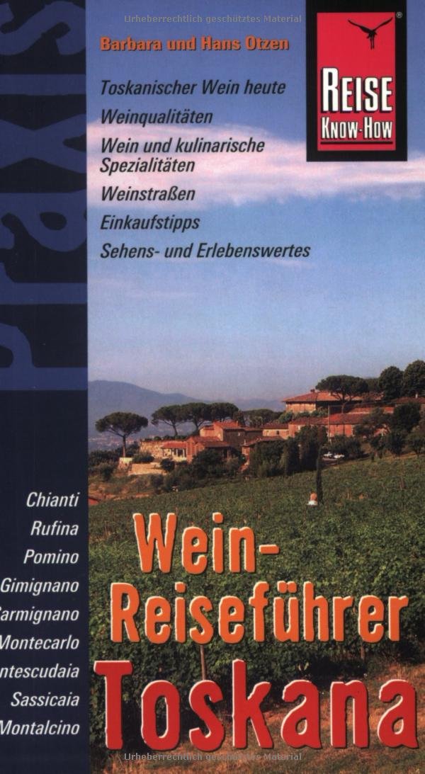 Wein-Führer Toskana Leisure, Home & Garden