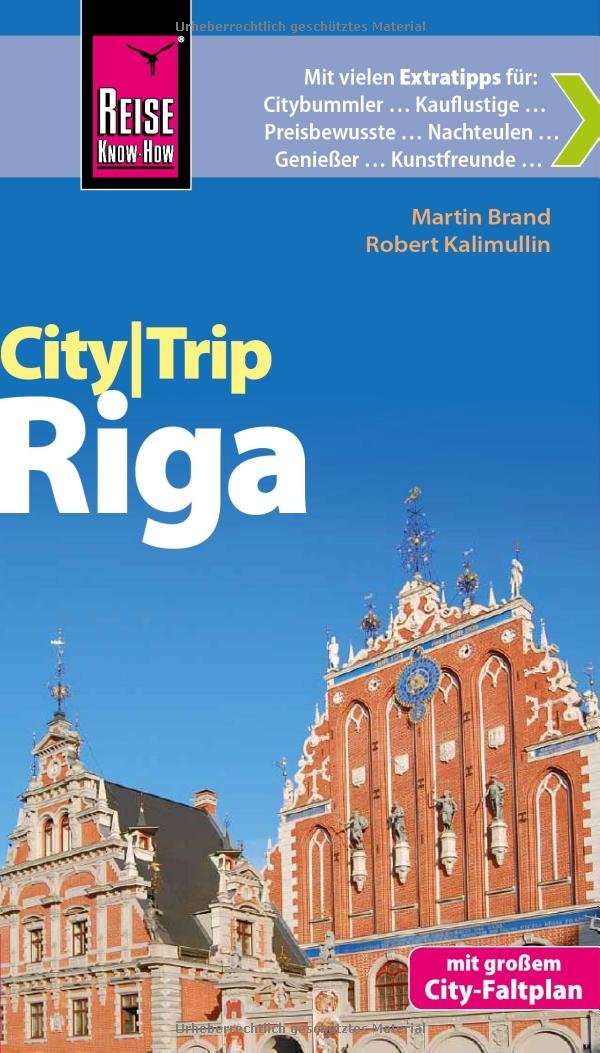 Reise Know-How CityTrip Riga: Reiseführer mit Faltplan Leisure, Home & Garden