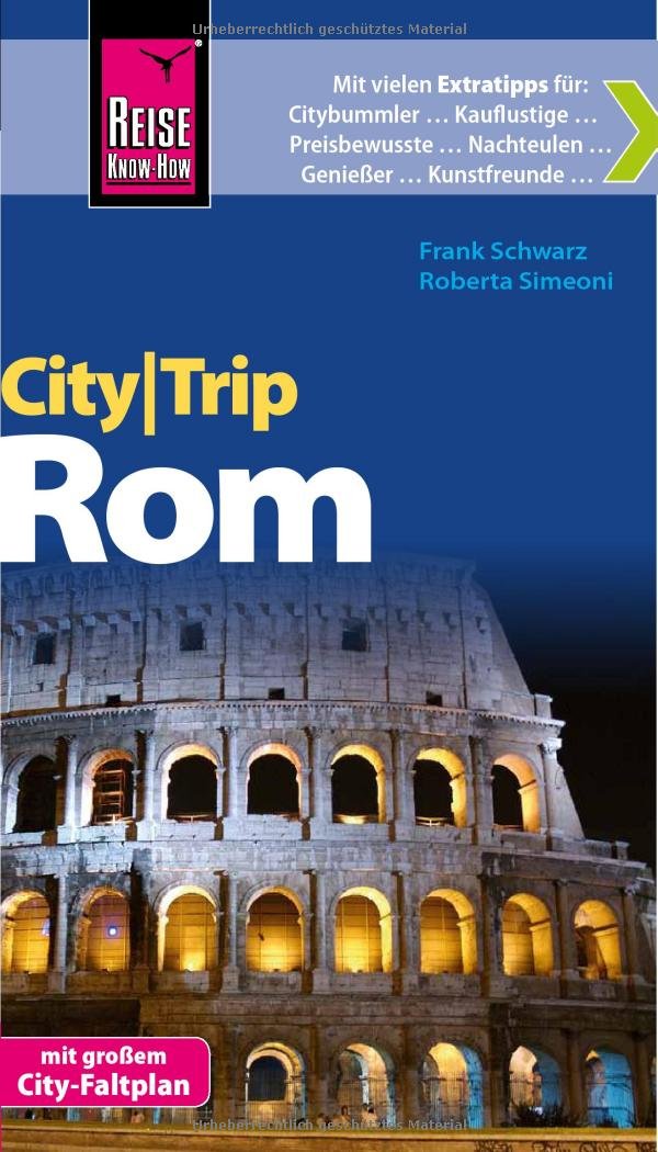 Reise Know-How CityTrip Rom: Reiseführer mit Faltplan Leisure, Home & Garden