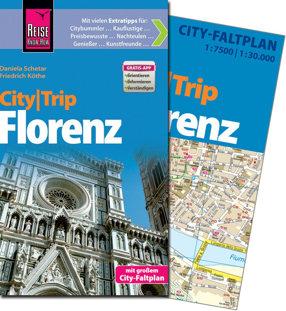 Reise Know-How CityTrip Florenz: Reiseführer mit Faltplan und kostenloser Web-App Leisure, Home & Garden