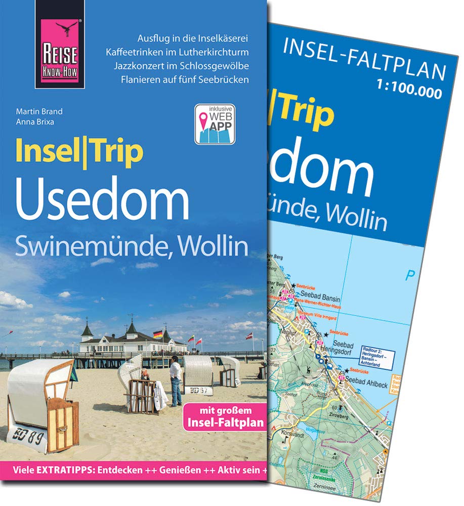 Reise Know-How InselTrip Usedom mit Swinemünde und Wollin: Reiseführer mit Insel-Faltplan und kostenloser Web-App Leisure, Home & Garden