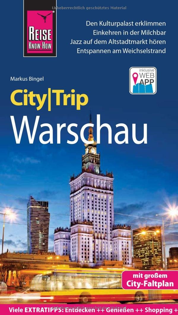 Reise Know-How CityTrip Warschau Leisure, Home & Garden