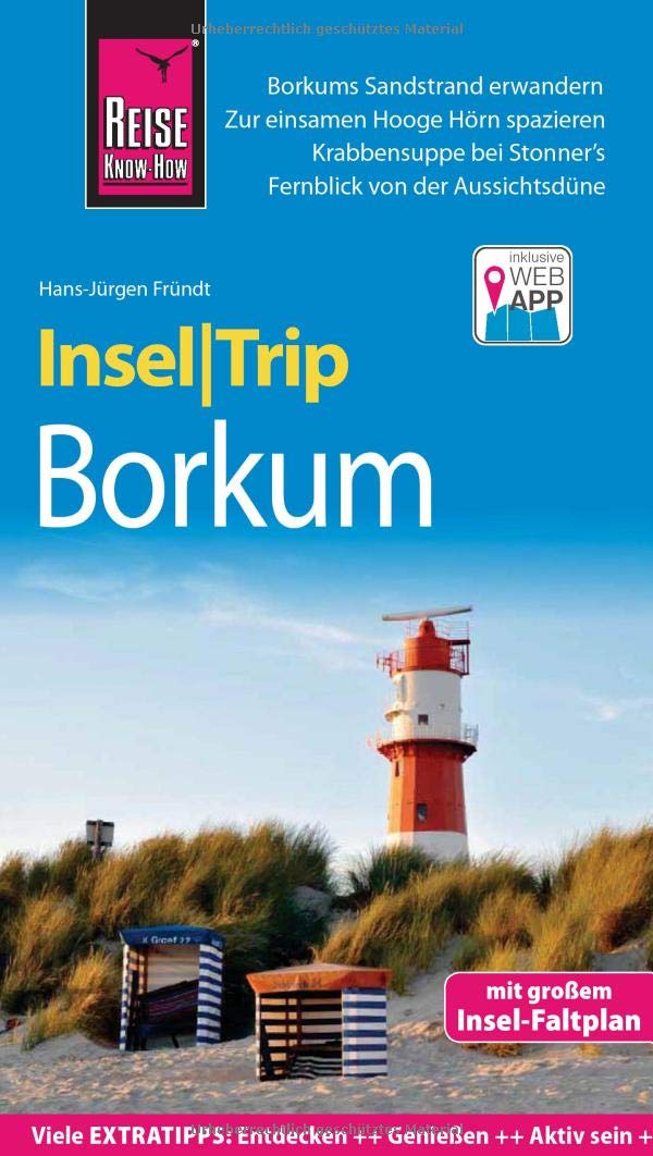 Reise Know-How InselTrip Borkum Leisure, Home & Garden