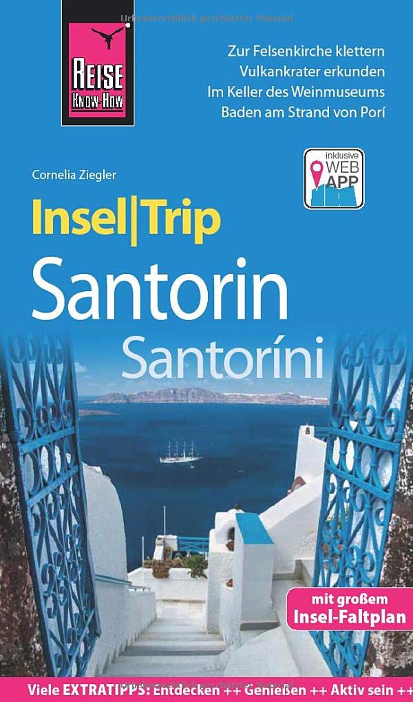 Reise Know-How InselTrip Santorin / Santoríni Leisure, Home & Garden
