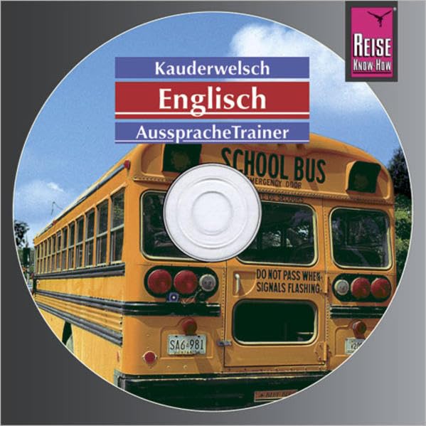 Reise Know-How Kauderwelsch AusspracheTrainer Englisch (Audio-CD): Kauderwelsch-CD Foreign Languages ​​& Dictionaries