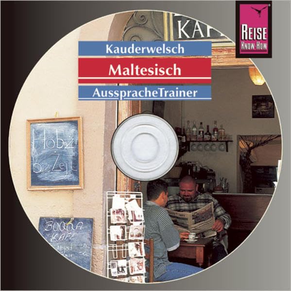 Product Image: Maltesisch  Kauderwelsch AusspracheTrainer  CD