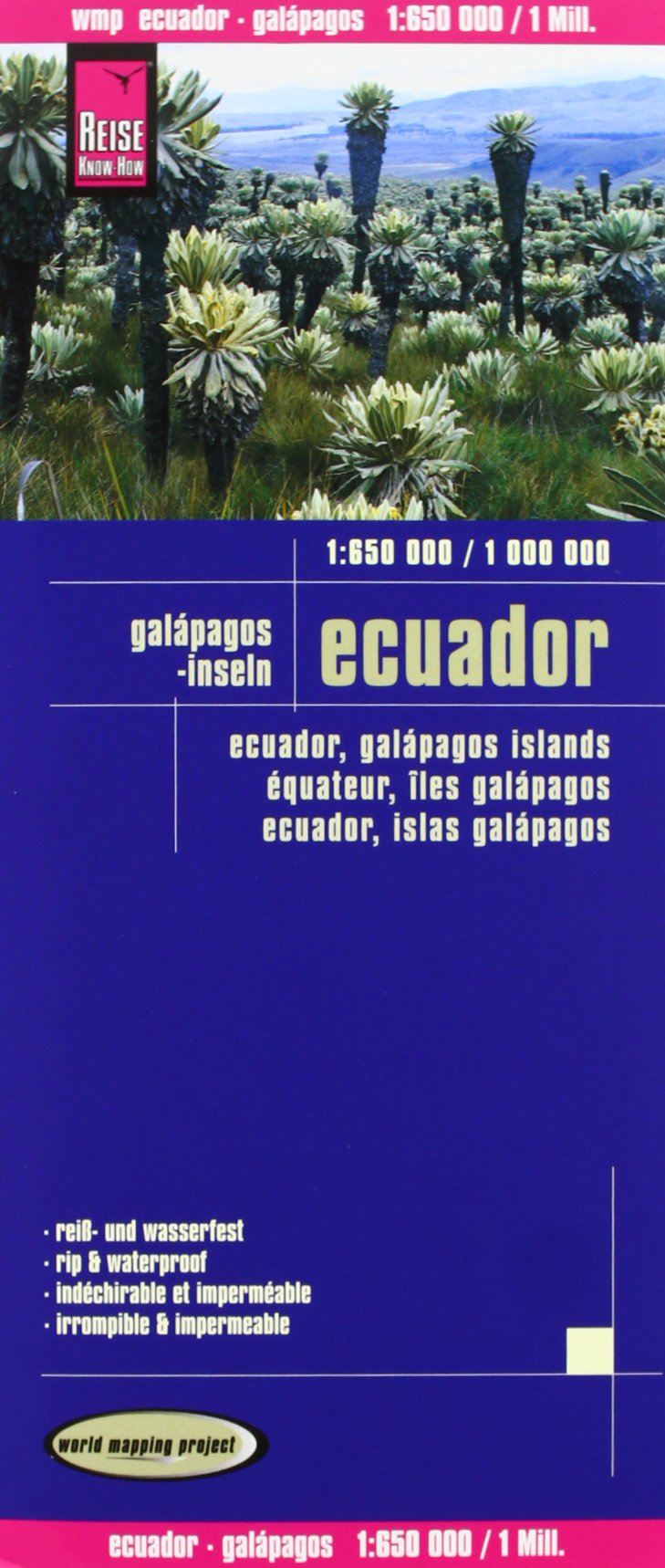 Reise Know-How Landkarte Ecuador, Galápagos (1:650.000 / 1.000.000): world mapping project Leisure, Home & Garden