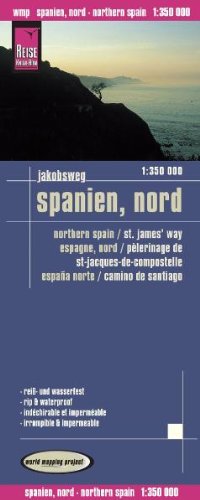Reise Know-How Landkarte Spanien Nord / Jakobsweg (1:350.000): world mapping project Leisure, Home & Garden