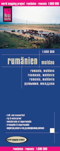 Reise Know-How Landkarte Rumänien, Moldau (1:600.000): world mapping project Leisure, Home & Garden