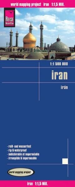 Reise Know-How Landkarte Iran (1:1.500.000): world mapping project Leisure, Home & Garden