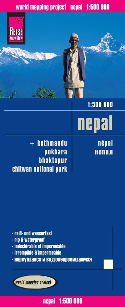 Reise Know-How Landkarte Nepal (1:500.000): world mapping project Leisure, Home & Garden
