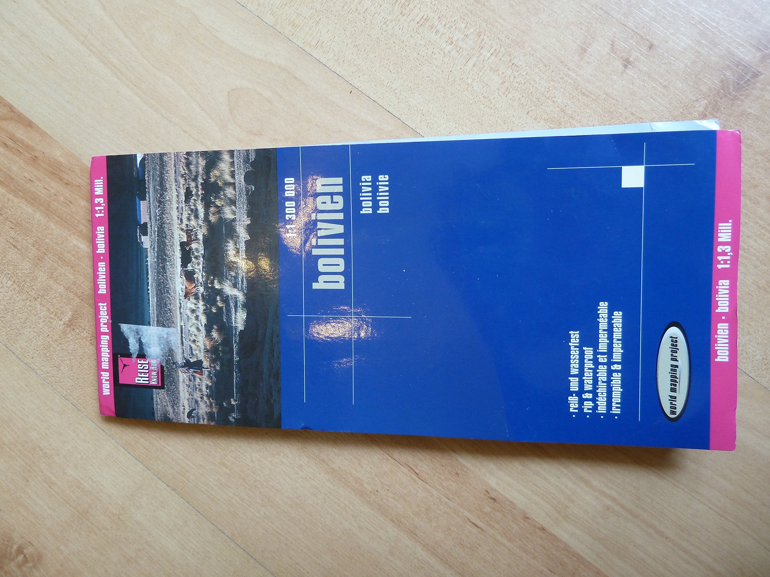 Reise Know-How Landkarte Bolivien (1:1.300.000): world mapping project Leisure, Home & Garden
