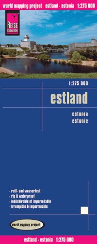Reise Know-How Landkarte Estland (1:275.000): world mapping project Leisure, Home & Garden