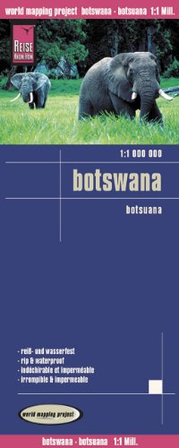Reise Know-How Landkarte Botswana (1:1.000.000): GPS-tauglich, reiß- und wasserfest: world mapping project Leisure, Home & Garden