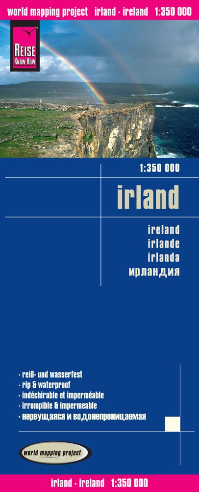 Reise Know-How Landkarte Irland (1:350.000): world mapping project Leisure, Home & Garden
