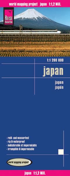 Reise Know-How Landkarte Japan (1:1.200.000): world mapping project Leisure, Home & Garden