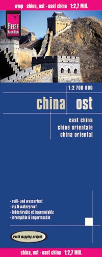 Reise Know-How Landkarte China, Ost (1:2.700.000): world mapping project Leisure, Home & Garden