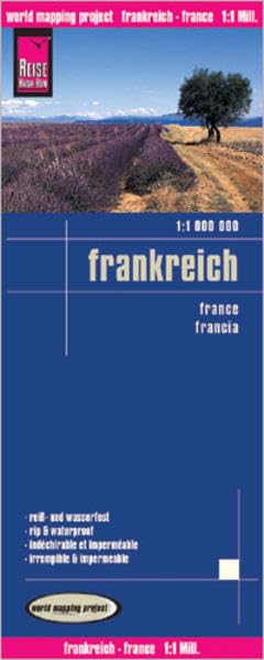 Reise Know-How Landkarte Frankreich 1 : 1.000.000 Leisure, Home & Garden