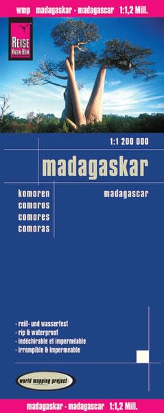 Reise Know-How Landkarte Madagaskar (1:1.200.000): world mapping project Leisure, Home & Garden