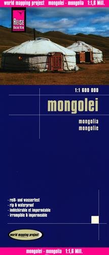 Reise Know-How Landkarte Mongolei (1:1.600.000): GPS-tauglich, reiß- und wasserfest: world mapping project Leisure, Home & Garden