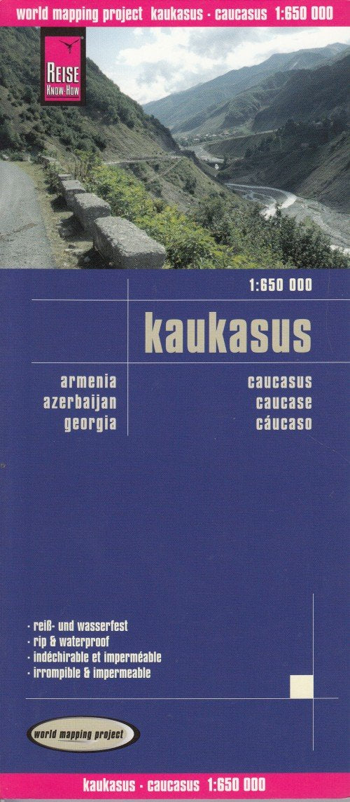 Reise Know-How Landkarte Kaukasus (1:650.000) : Armenien, Aserbaidschan, Georgien: world mapping project Leisure, Home & Garden