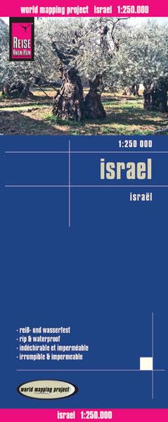 Reise Know-How Landkarte Israel (1:250.000): world mapping project Leisure, Home & Garden