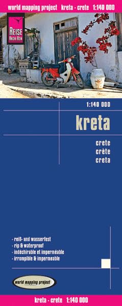 Reise Know-How Landkarte Kreta (1:140.000): world mapping project Leisure, Home & Garden