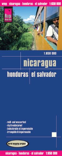 Reise Know-How Landkarte Nicaragua, Honduras, El Salvador (1:650.000): world mapping project Leisure, Home & Garden