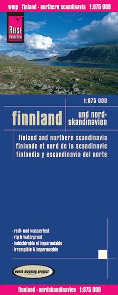 Reise Know-How Landkarte Finnland und Nordskandinavien (1:875.000): world mapping project Leisure, Home & Garden
