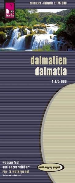 Reise Know-How Landkarte Dalmatien (1:175.000): world mapping project Leisure, Home & Garden