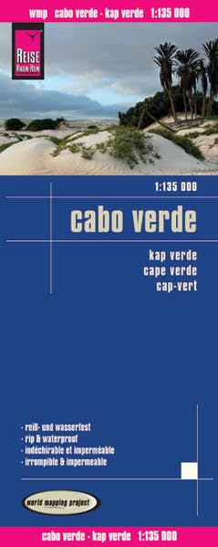 Reise Know-How Landkarte Cabo Verde (1:135.000): world mapping project Leisure, Home & Garden