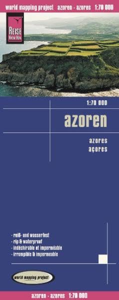 Reise Know-How Landkarte Azoren 1 : 70.000 Leisure, Home & Garden