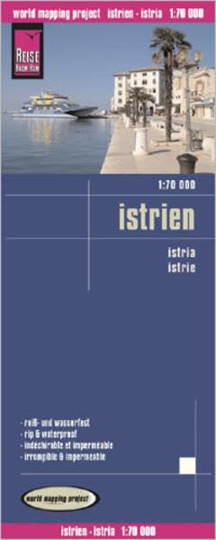 Reise Know-How Landkarte Istrien (1:70.000): world mapping project Leisure, Home & Garden