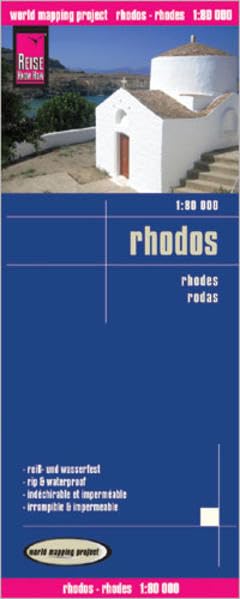 Rhodos 1 : 80 000 Leisure, Home & Garden