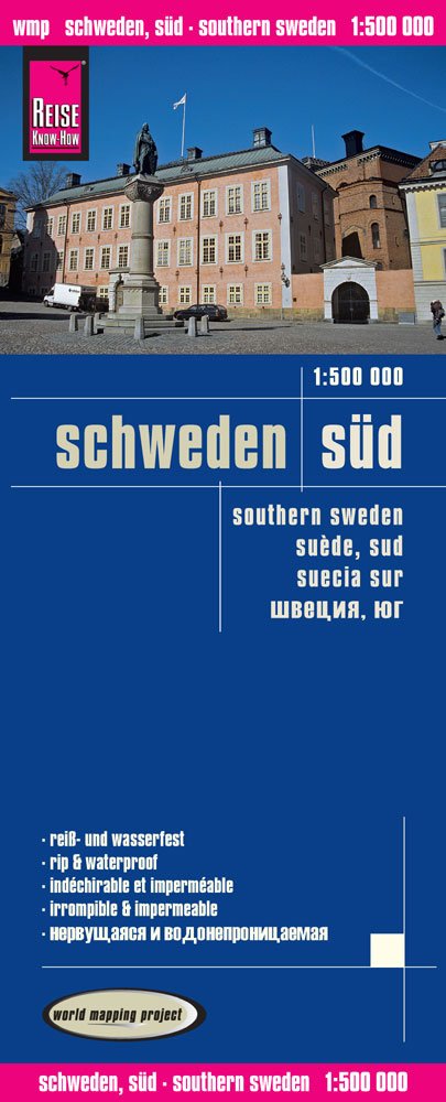 Reise Know-How Landkarte Schweden Süd (1:500.000): world mapping project Leisure, Home & Garden